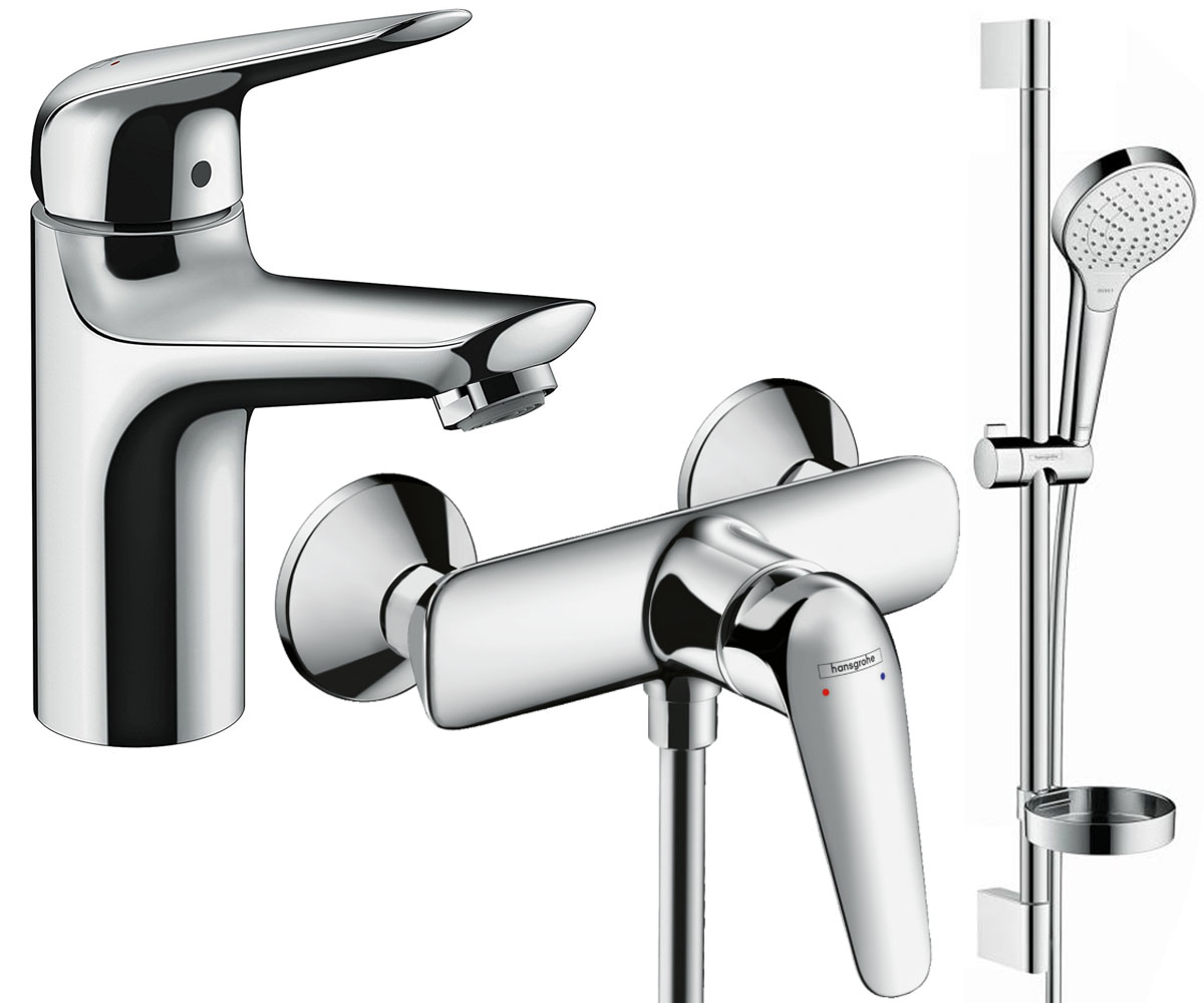 Набор смесителей 3 в 1 HANSGROHE NOVUS 71060111 71060111