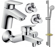 Набір змішувачів 4 в 1 HANSGROHE LOGIS 70 710714411