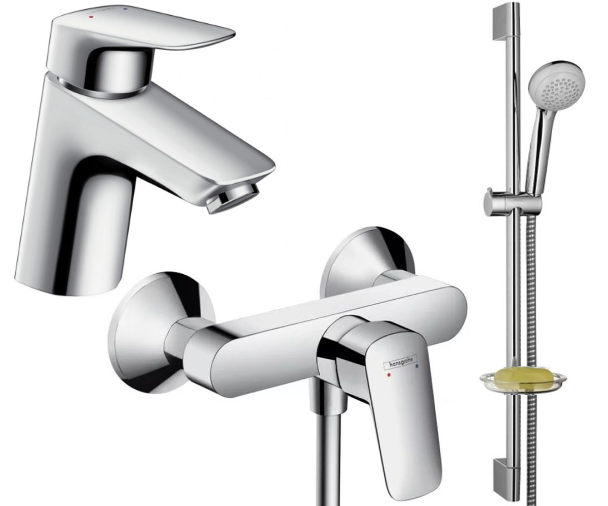 Набір змішувачів 3 в 1 HANSGROHE LOGIS 70 710716311 710716311