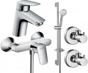 Набір змішувачів 4 в 1 HANSGROHE LOGIS 70 710716411