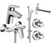 Набір змішувачів для душу 5 в 1 HANSGROHE LOGIS 70 710716511