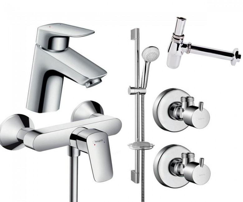 Набір змішувачів для душу 5 в 1 HANSGROHE LOGIS 70 710716511 710716511