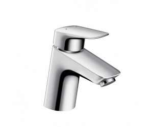 Змішувач для умивальника logis з зливним клапаном push-open HANSGROHE  71077000