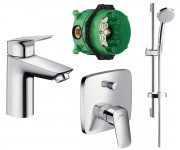 Набір змішувачів HANSGROHE LOGIS 71100+27772+71405+0180018