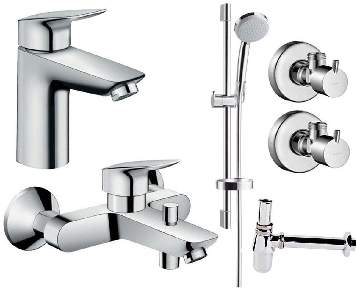 Комплект смесителей 5 в 1 HANSGROHE LOGIS 100 711714511 711714511