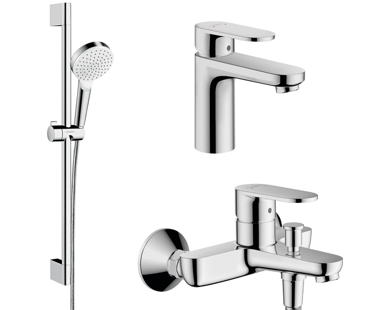 Набір змішувачів 3 в 1 HANSGROHE VERNIS BLEND 71550111 71550111