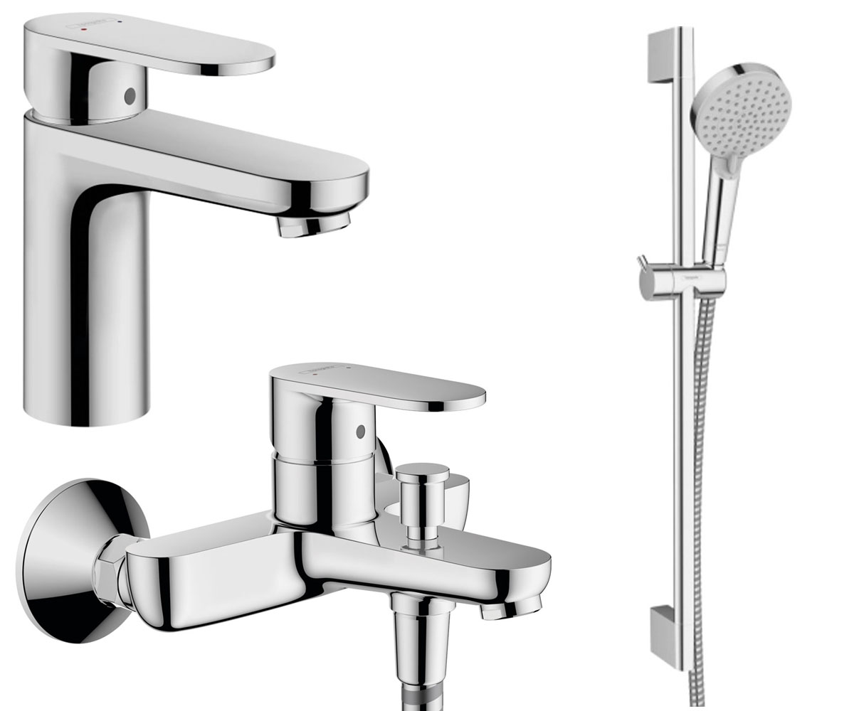 Набір змішувачів 3 в 1 HANSGROHE VERNIS BLEND 71550112 71550112
