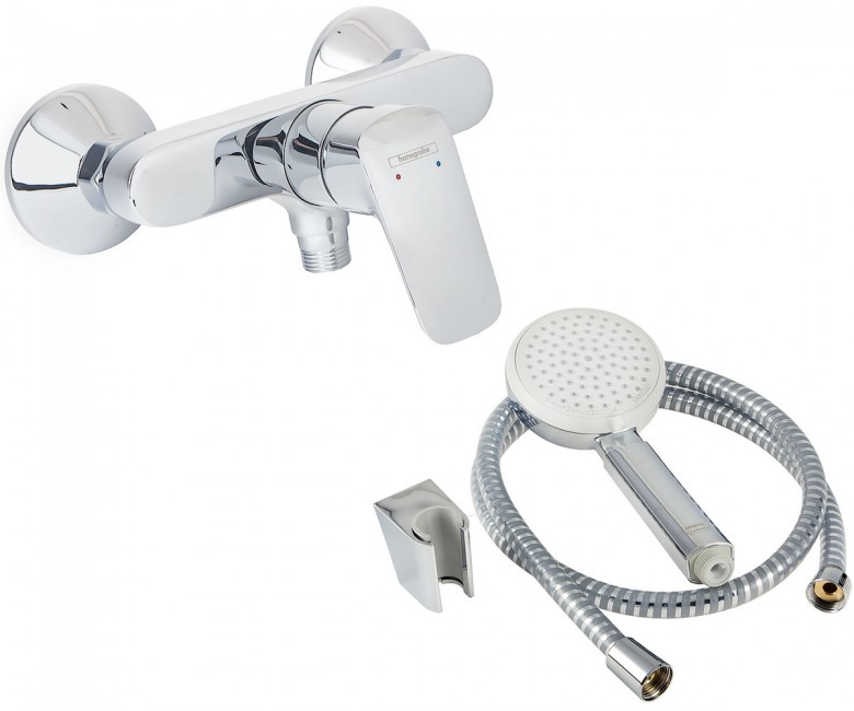 Змішувач для душу HANSGROHE LOGIS 71600000+26666400 71600000+26666400