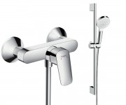 Змішувач з душовим набором HANSGROHE LOGIS 71600277