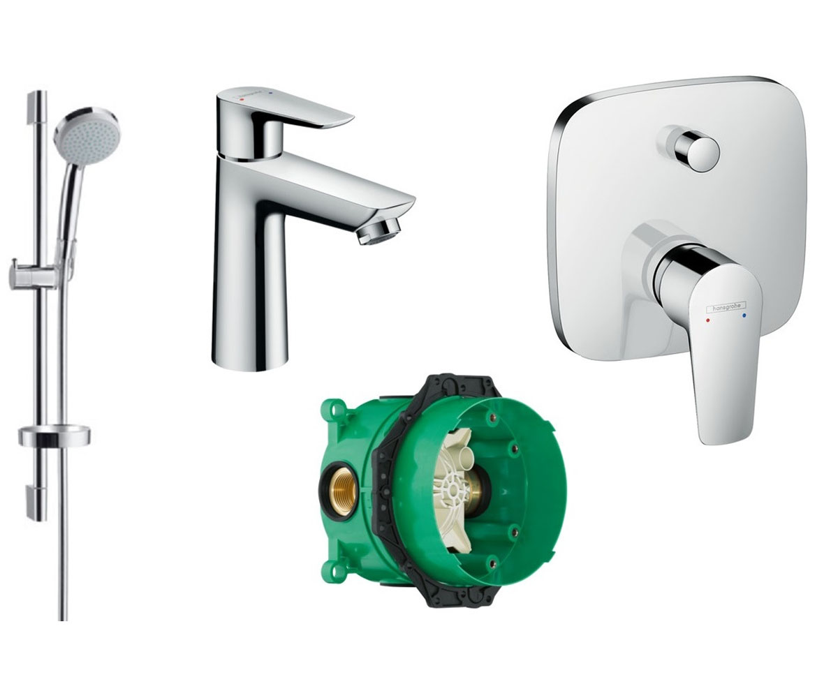 Прихований набір для ванни HANSGROHE TALIS E 71710000+27772000+71745000+01800180 71710000+27772000+71745000+01800180