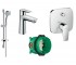 Прихований набір для ванни HANSGROHE TALIS E 71710000+27772000+71745000+01800180 71710000+27772000+71745000+01800180