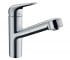 Змішувач з висувним носиком HANSGROHE FOCUS M42 71814000 71814000