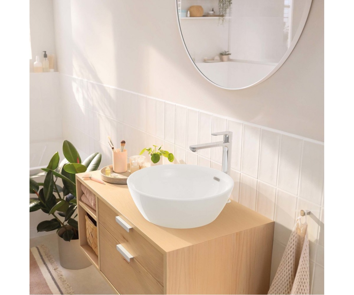 Однорычажный смеситель для раковин-чаш  REBRIS S COOLSTART ECOSMART 72590000:Фото 2