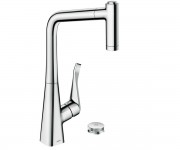 Змішувач для кухні metris select m71 HANSGROHE  73806000