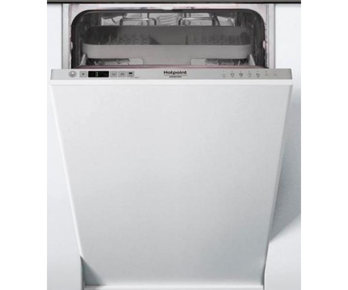 Посудомийна машина Hotpoint вбудована, 10компл., A++, 45см, дисплей, 3й кошик, білий HOTPOINT-ARISTON  HSIC3T127C HSIC3T127C