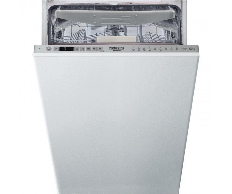 Посудомийна машина Hotpoint вбудована, 10компл., A++, 45см, дисплей, 3й кошик, білий HOTPOINT-ARISTON  HSIO3O23WFE HSIO3O23WFE