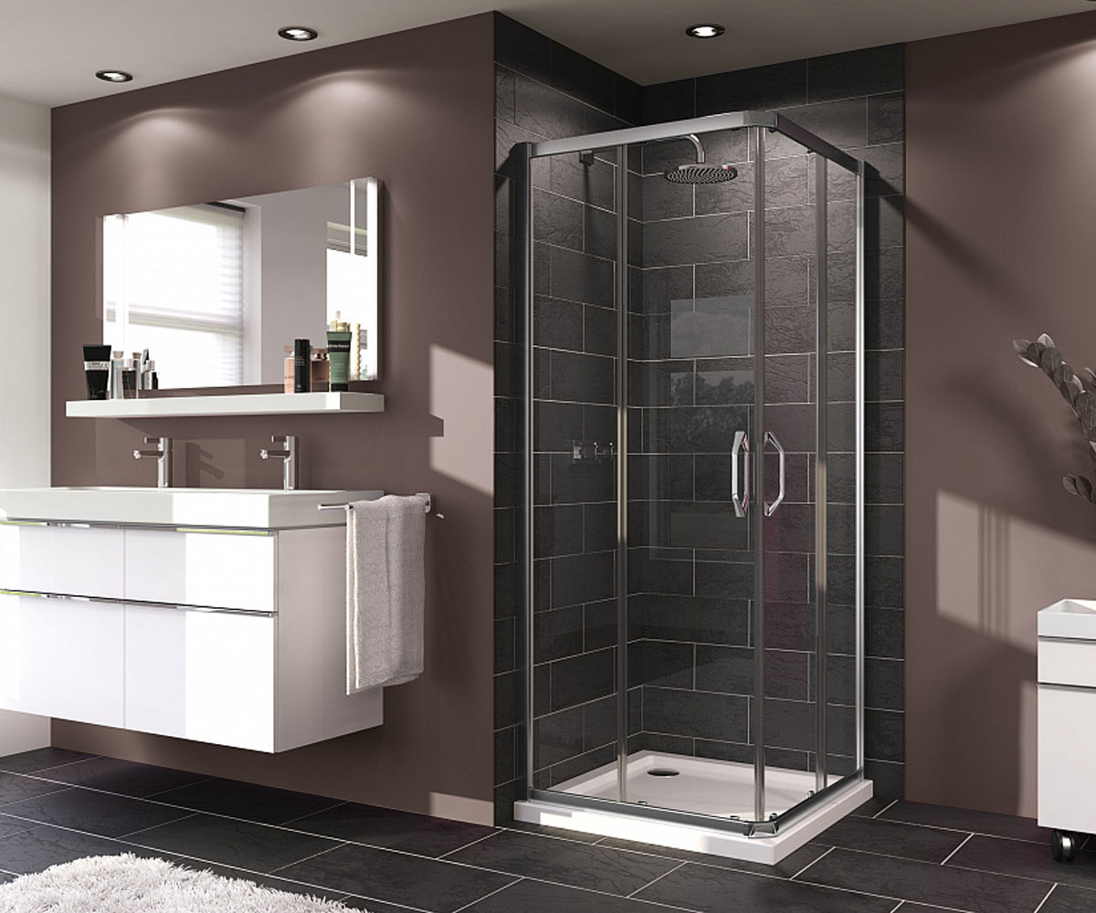 Кабинка угловая 80х80 см  X1 140102.069.321:Фото 1
