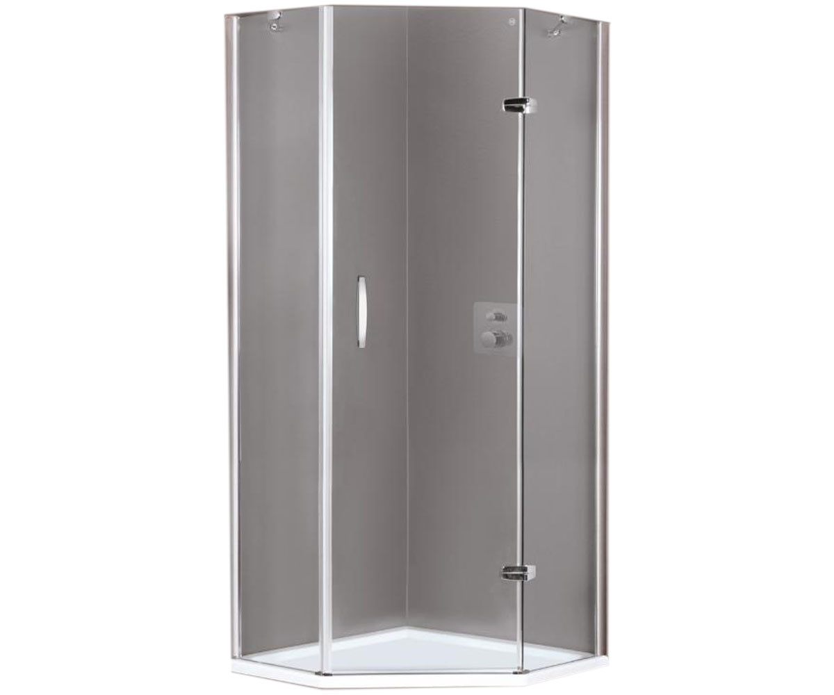 Правобічна кабінка 165х190 см HUPPE AURA ELEGANCE 400902.092.316 400902.092.316