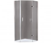 Правобічна кабінка 165х190 см HUPPE AURA ELEGANCE 400902.092.316
