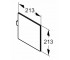 Зеркало косметическое  SELECT+ SL2301123:Чертеж 