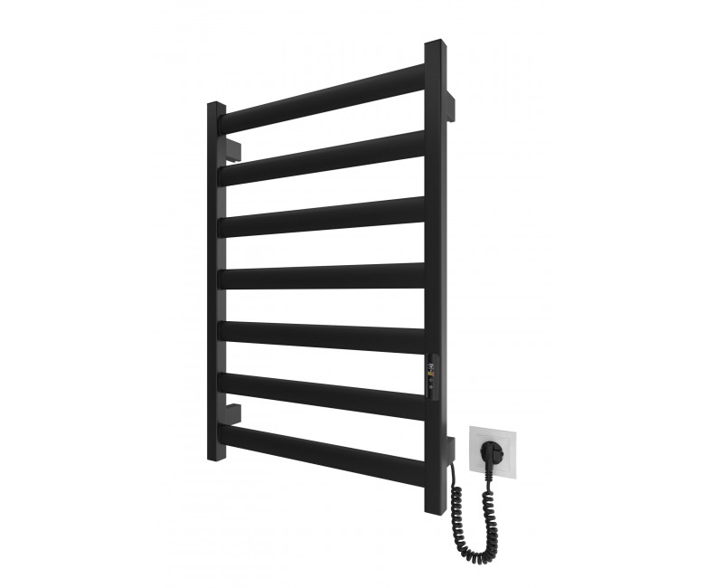 Рушникосушка Hygge Family Chester TR 4.0, 770x530х80хмм, таймер-регулятор, сталь, чорний мат. HYGGE FAMILY  3.16.053345.BM 3.16.053345.BM