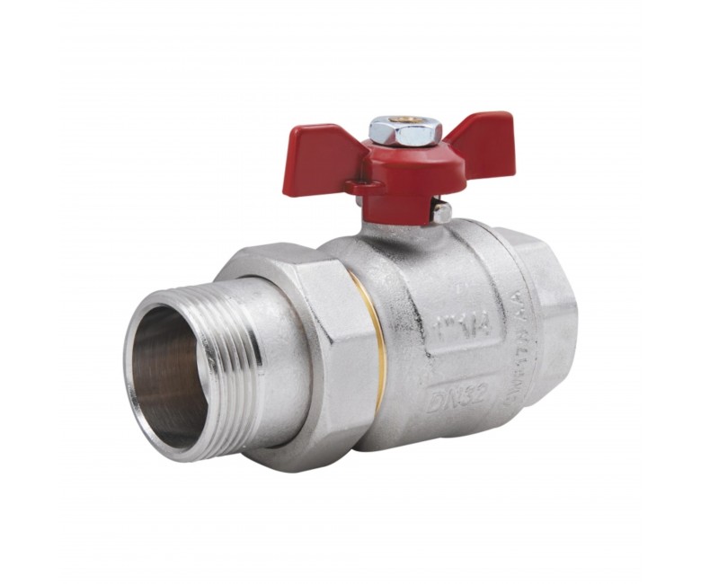 Кран кульовий Американка Icma 1 1/4 прямий №347 ICMA  87347AG11 87347AG11