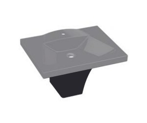 Напівпєдестал для раковини IDEVIT VEGA 2803-0000-07