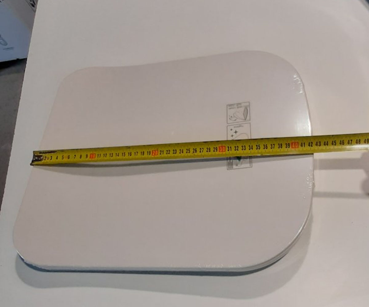 Крышка для унитаза с мягким опусканием  HALLEY 53-02-06-009:Фото 3