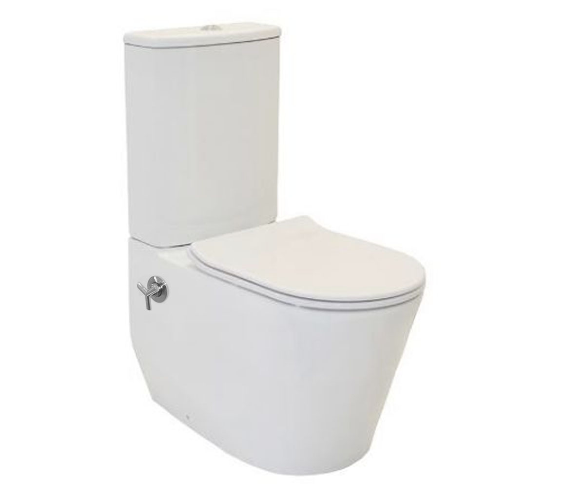 Компактний унітаз з клапаном IDEVIT ALFA SETK3104-0317-001-1-6200 SETK3104-0317-001-1-6200