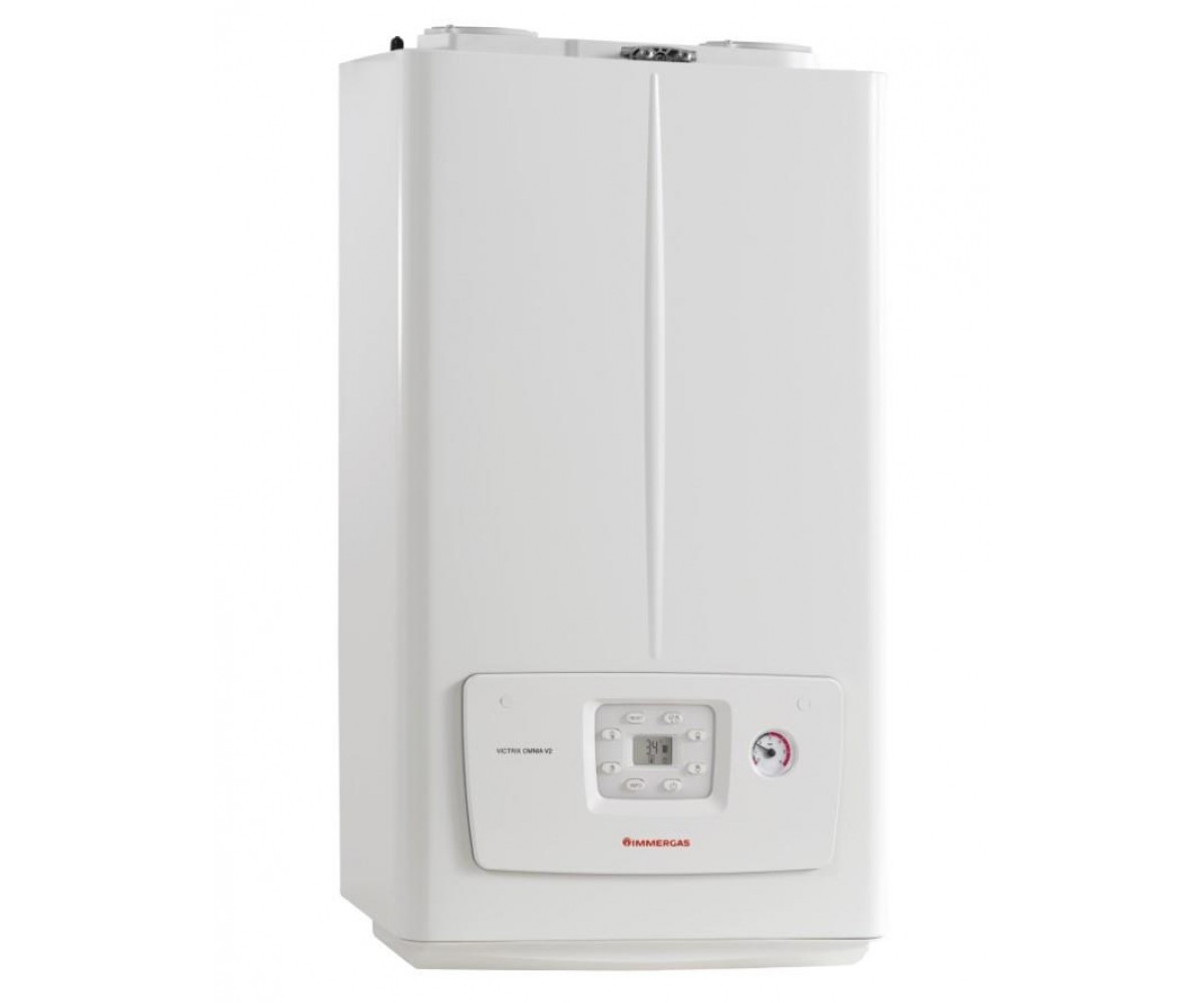 Котел газовий Immergas Victrix Omnia V2 конденсаційний двоконтурний 20/26 кВт IMMERGAS  3.035086 3.035086
