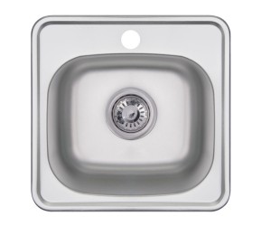 Сталева мийка IMPERIAL  3838 0.6 DECOR 160