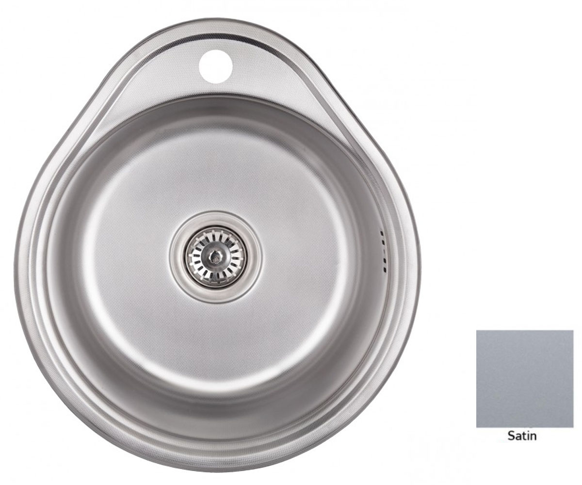 Кухонна врізна мийка   IMPERIAL  4843 0.6 SATIN 180 4843 0.6 SATIN 180