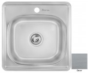 Мийка квадратна IMPERIAL  4848 0.6 DECOR 160