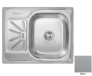 Мийка з крилом IMPERIAL  5062 0.6 DECOR