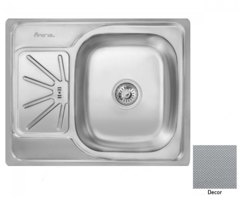 Мойка с крылом IMPERIAL  5062 0.6 DECOR 5062 0.6 DECOR