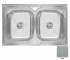 Двойная мойка IMPERIAL  5080 0.8 DECOR 2X 180 5080 0.8 DECOR 2X 180