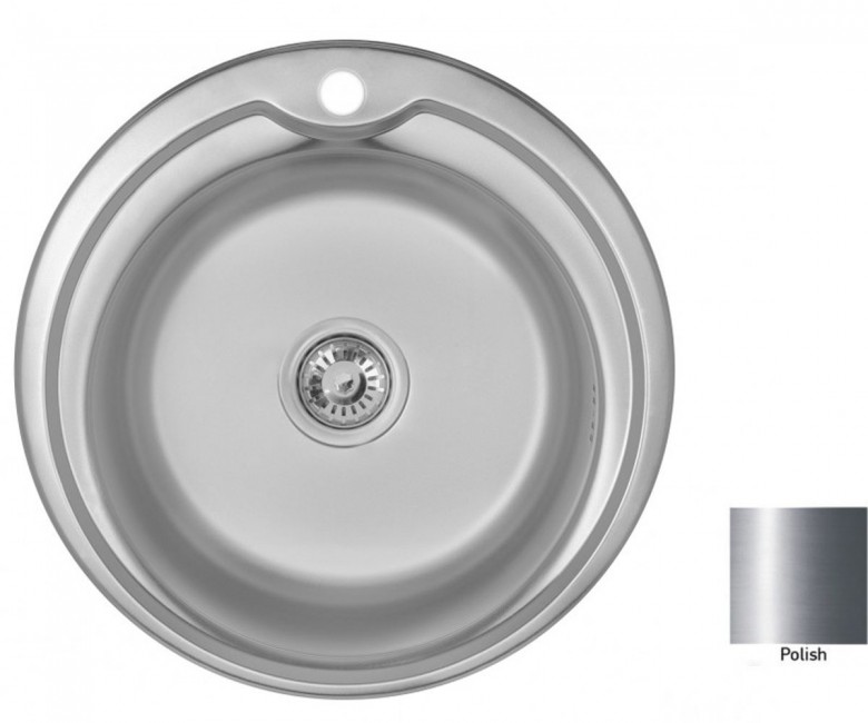 Кругла мийка IMPERIAL  510-D 0.6 POLISH 160 510-D 0.6 POLISH 160