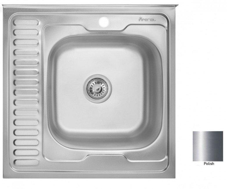 Мийка з крилом IMPERIAL  6060-R 0.8 POLISH 180 6060-R 0.8 POLISH 180