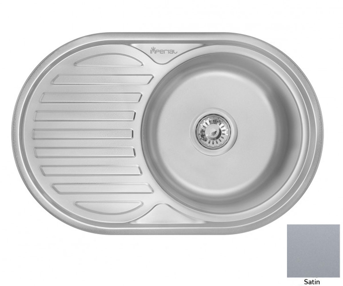 Кухонная мойка IMPERIAL  7750 0.6 SATIN 160 7750 0.6 SATIN 160