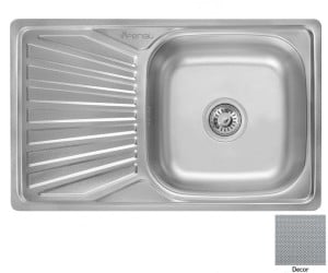 Накладна мийка IMPERIAL  7848 0.8 DECOR 180