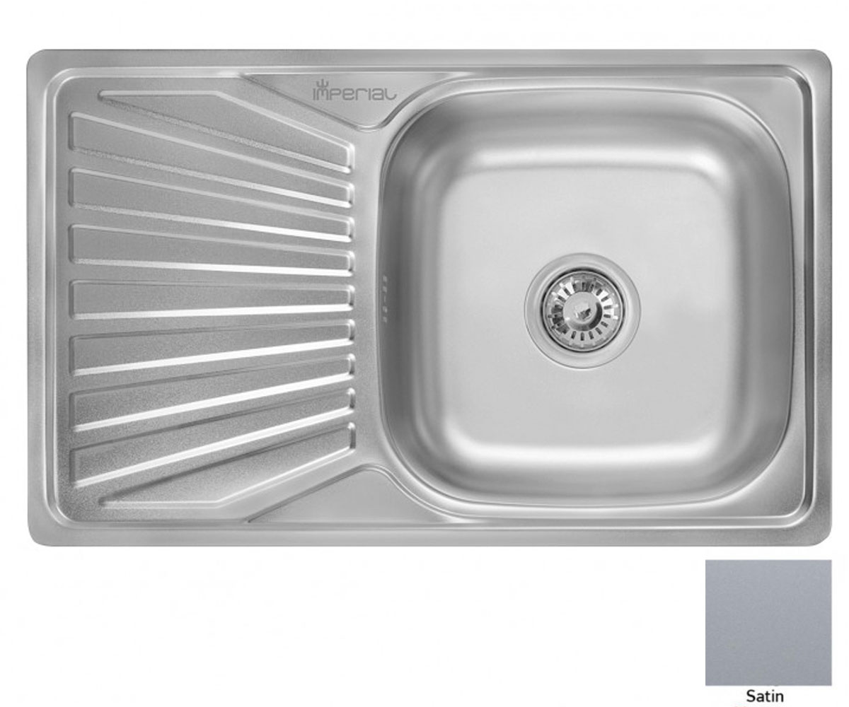 Кухонна мийка IMPERIAL  7848 0.8 SATIN 180 7848 0.8 SATIN 180