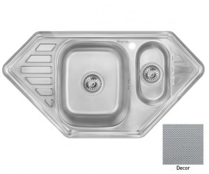 Мийка для кухні врізна IMPERIAL  9550-C 0.8 DECOR 2X 180