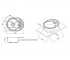 Кухонная мойка  IMP574508MICDEC:Чертеж 