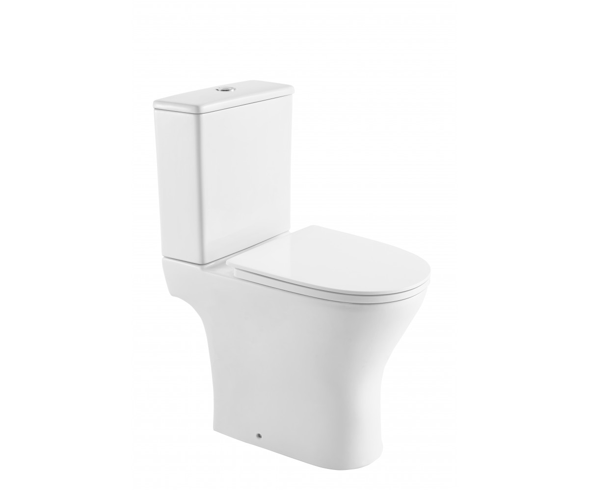 VYSKOV унітаз підлоговий з бачком (61*38,5*86 см, rimless, сидіння duroplast)  VYSKOV C06206703:Фото 2