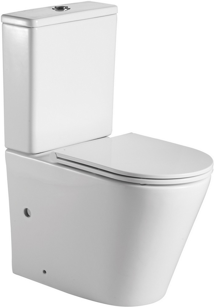 Унітаз-компакт з сидінням IMPRESE VLTAVA TWIST C06509603TW C06509603TW