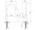 Кухонный смеситель  PIVOT WD F03408501WD:Чертеж 