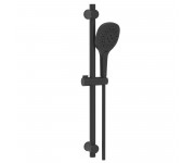BILOVEC душовий гарнітур (лійка, штанга, шланг PVC), чорний матовий IMPRESE BILOVEC F03800910AB
