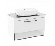 Підвісна шафа 90 см IMPRESE BLACK EDGE F32119W(1)