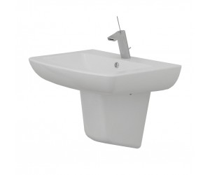Умивальник LORETA 60*48.5*47.5см з напівтумбою IMPRESE  I11029