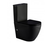 Унітаз-компакт з сидінням IMPRESE LESNA I11507 BLACK